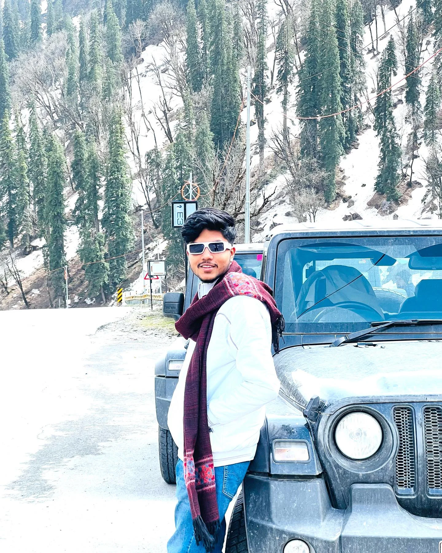 Manali = Simply Heaven❤️
No matter how many times I visit Manali or Kullu
Valley, This place always surprises me with its beauty and Landscape.

#manali #kulu #mountain #explore #instagood 
#vibes #tharlover #thar