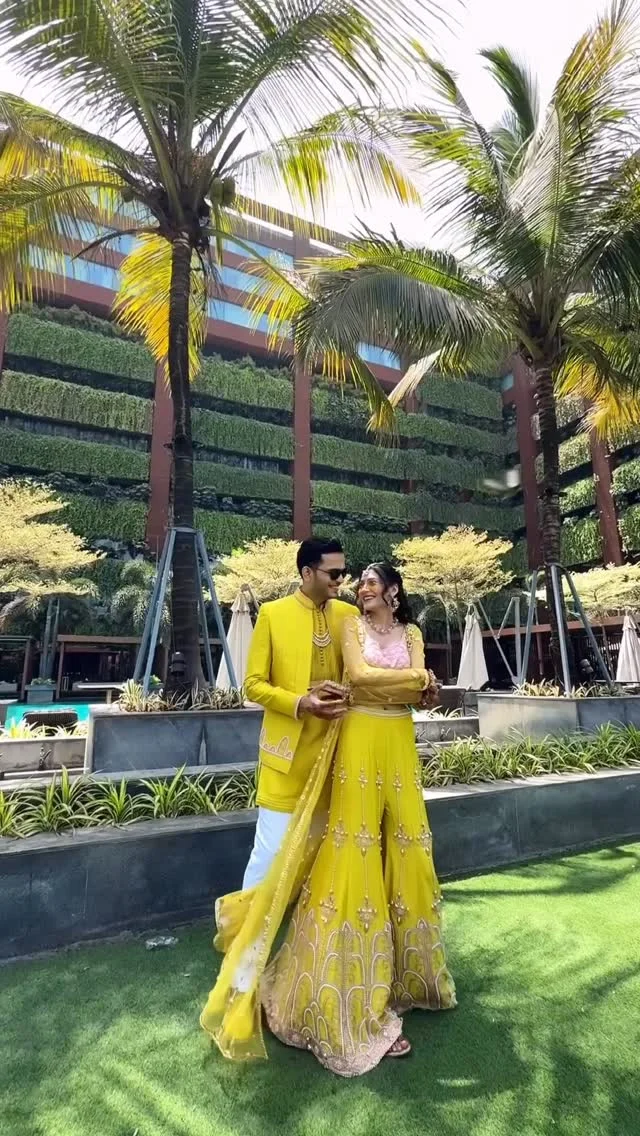 • Introducing A + K in Haldi avatar💛

😉 more fun on @AKtualTales 
Warning: Haldi stains, sass & lots of fun ahead!

.
[#Haldiceremony, #Marwaritraditions, #weddingrituals, #weddingdiaries, #designeroutfit, #weddinginspiration, #Aashnawedding, #bridetobe, #papadontpreach, #weddingceremony, #Indianculture, #AashnaMalani , #AKtualTales , #coupleblog, #couplewedding, #coupleposeideas, #coupleinfluencers, #coupleoutfits, #bridaldress, #bigfatIndianwedding, #haldilook, #haldidress, #funreels ]