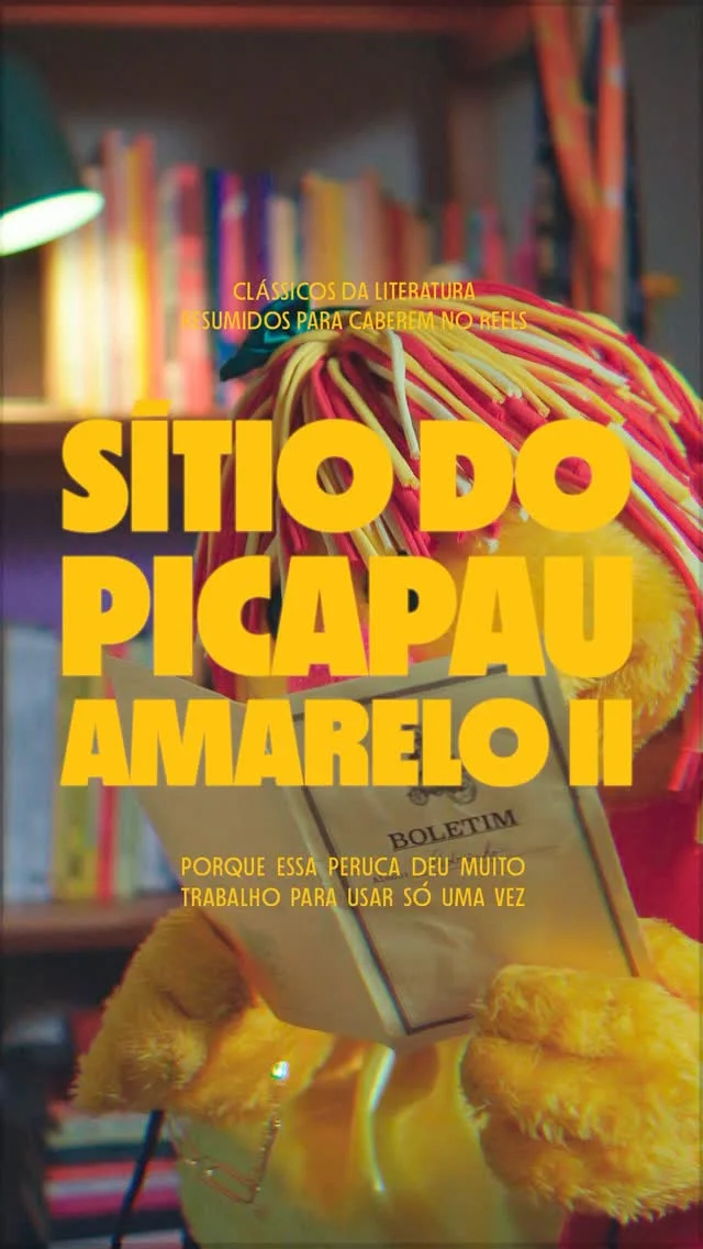 — Acho que já tem fantasia demais nesse sítio, Pedrinho! - respondeu Emília.

#adenia #humor #affthehype #siti