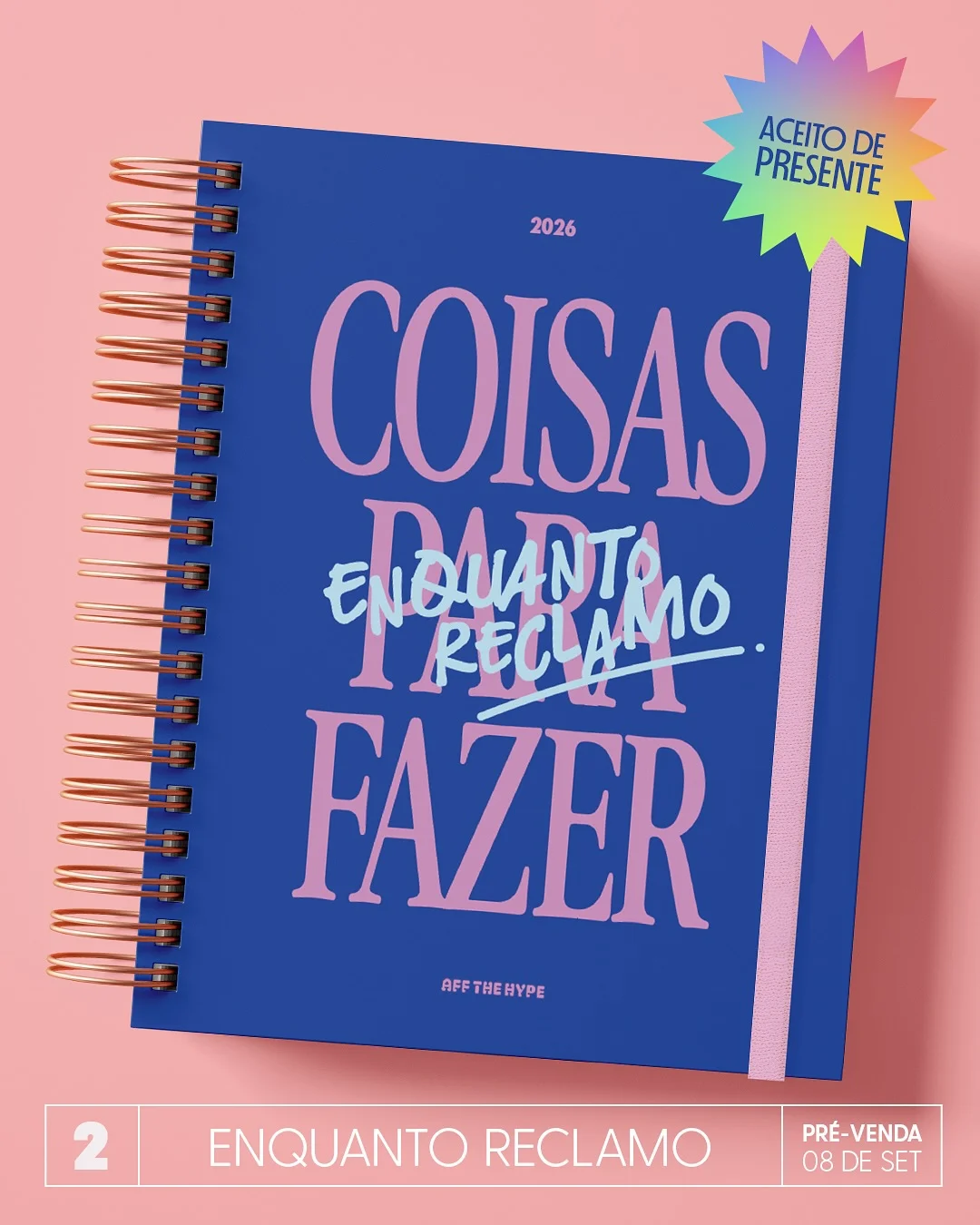 🎉🎉🎉 HORA DE ESCOLHER qual vai ser a sua Desagenda 2026!

🎁 Compartilha a sua favorita (vai que alguém recebe a indireta e te dá de presente 😉)

🛟 Se estiver difícil de escolher, me diz quais você está em dúvida que a gente se ajuda com base em nada ✨

🗓️A pré-venda começa dia 8 de setembro, e quem estiver na lista chique terá acesso antecipado ao site! Então corre no link da bio!

E aí, qual Desagenda vai te acompanhar no próximo ano?

#desagenda #planner #papelaria #affthehype #2026 #organização