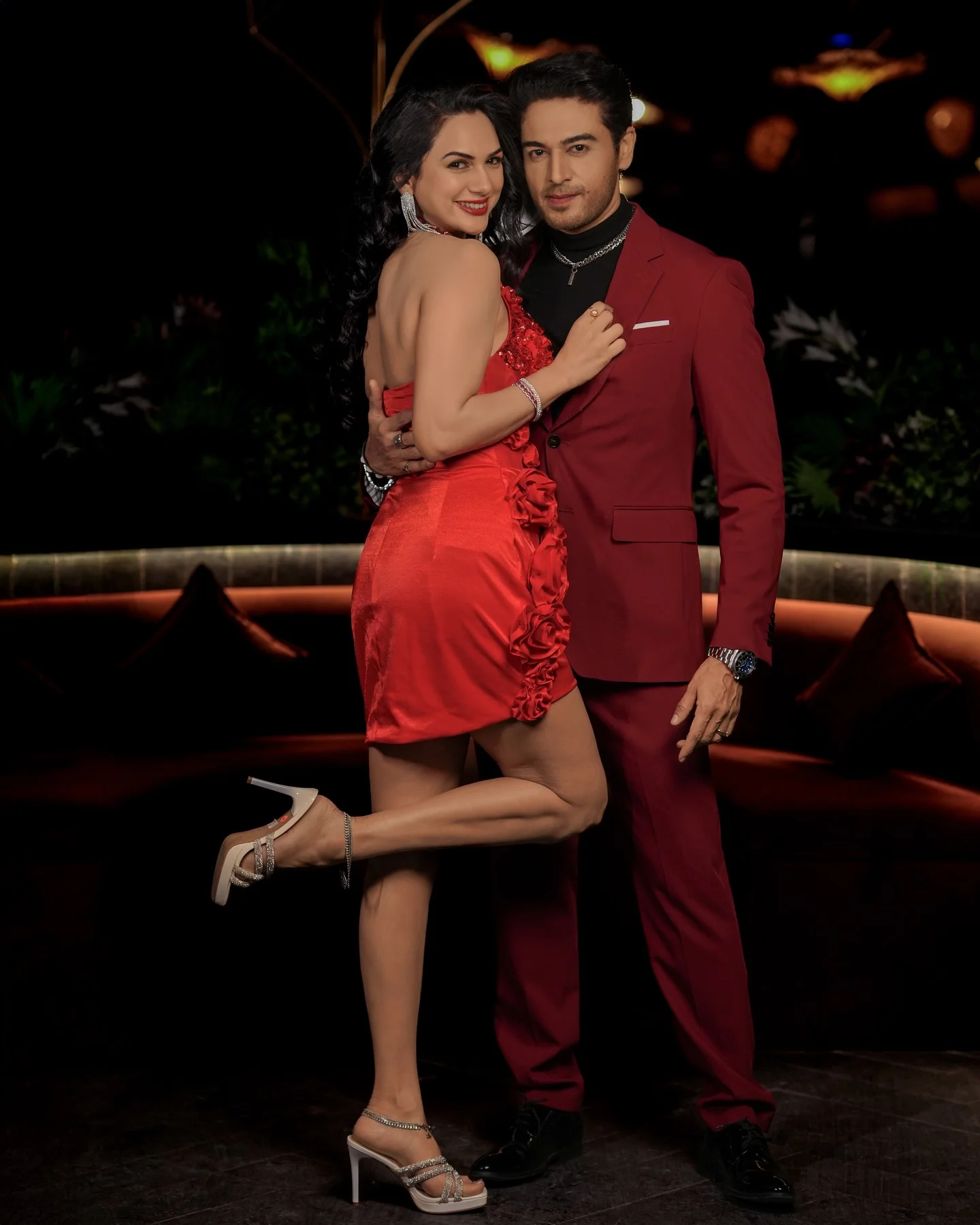 Happy birthday to my wife—the CEO of remembering things I forgot I said 🤣. To the woman who’s always right (even when she isn’t) 🫣. Happy birthday to the woman who stole my heart and still won’t give it back . You’re my favorite notification every morning. They say the secret to a happy marriage is finding someone who can make you laugh. Good thing you found me!🤪. Couples who gray together, stay together! So Happy birthday, wifey. Njoy ur day. 🎊🎉.
.
.
.
.
#gauravkhanna
#akankshagkhanna 
#Mr&MrsKhanna
#couple
#birthday
.
.
📸 @lohit.photography 
Location @altastellamumbai 
Agency @era_communication @planetmediapr