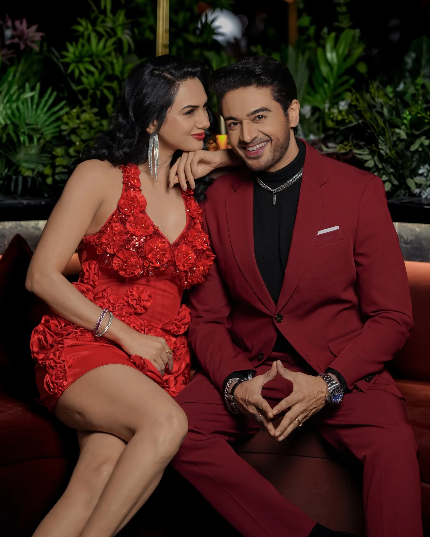 Happy birthday to my wife—the CEO of remembering things I forgot I said 🤣. To the woman who’s always right (even when she isn’t) 🫣. Happy birthday to the woman who stole my heart and still won’t give it back . You’re my favorite notification every morning. They say the secret to a happy marriage is finding someone who can make you laugh. Good thing you found me!🤪. Couples who gray together, stay together! So Happy birthday, wifey. Njoy ur day. 🎊🎉.
.
.
.
.
#gauravkhanna
#akankshagkhanna 
#Mr&MrsKhanna
#couple
#birthday
.
.
📸 @lohit.photography 
Location @altastellamumbai 
Agency @era_communication @planetmediapr