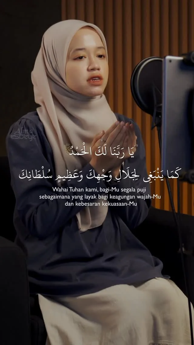 DO'A RATIB AL HADDAD✨

Comment Aamiin di bawah ini!

#almaesbeye #esbeye #ratib al_haddad #doa