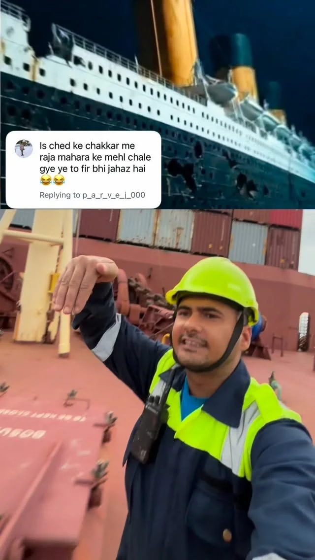 Titanic Khada kyu dubaa thaa😢🚢⚓️ #titanic #explore #uttarpradesh #merchantnavy #video